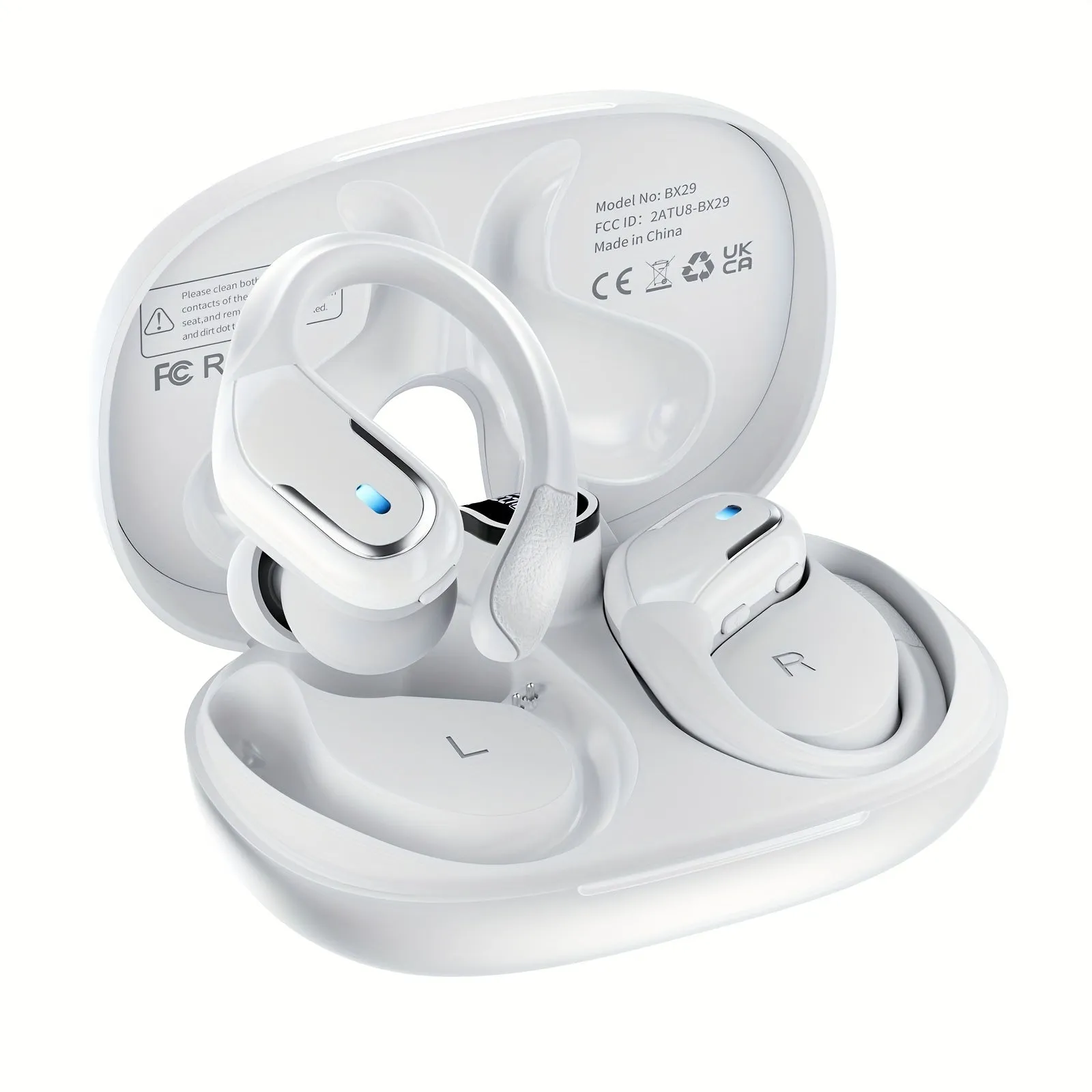 ProSound Wireless Earbuds - Unrestricted Wireless Technology, Immersive Pure Bass Sound, Crystal-Clear Hands-Free Calls, Advanced Noise Cancelling, Ergonomic Over Ear Headphones