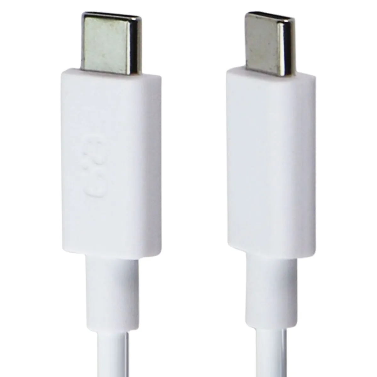 PureGear 6 ft. USB-C to USB-C Charging and Data Sync Cable - White