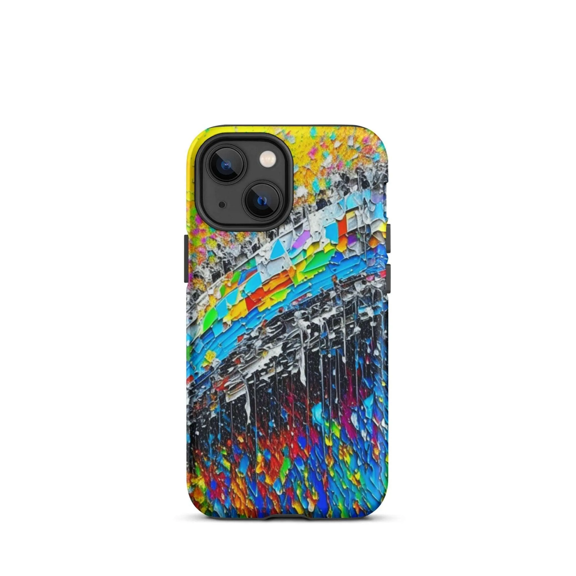 "Color Wave Canvas" Tough Case for iPhone® - Dual Layer Protection