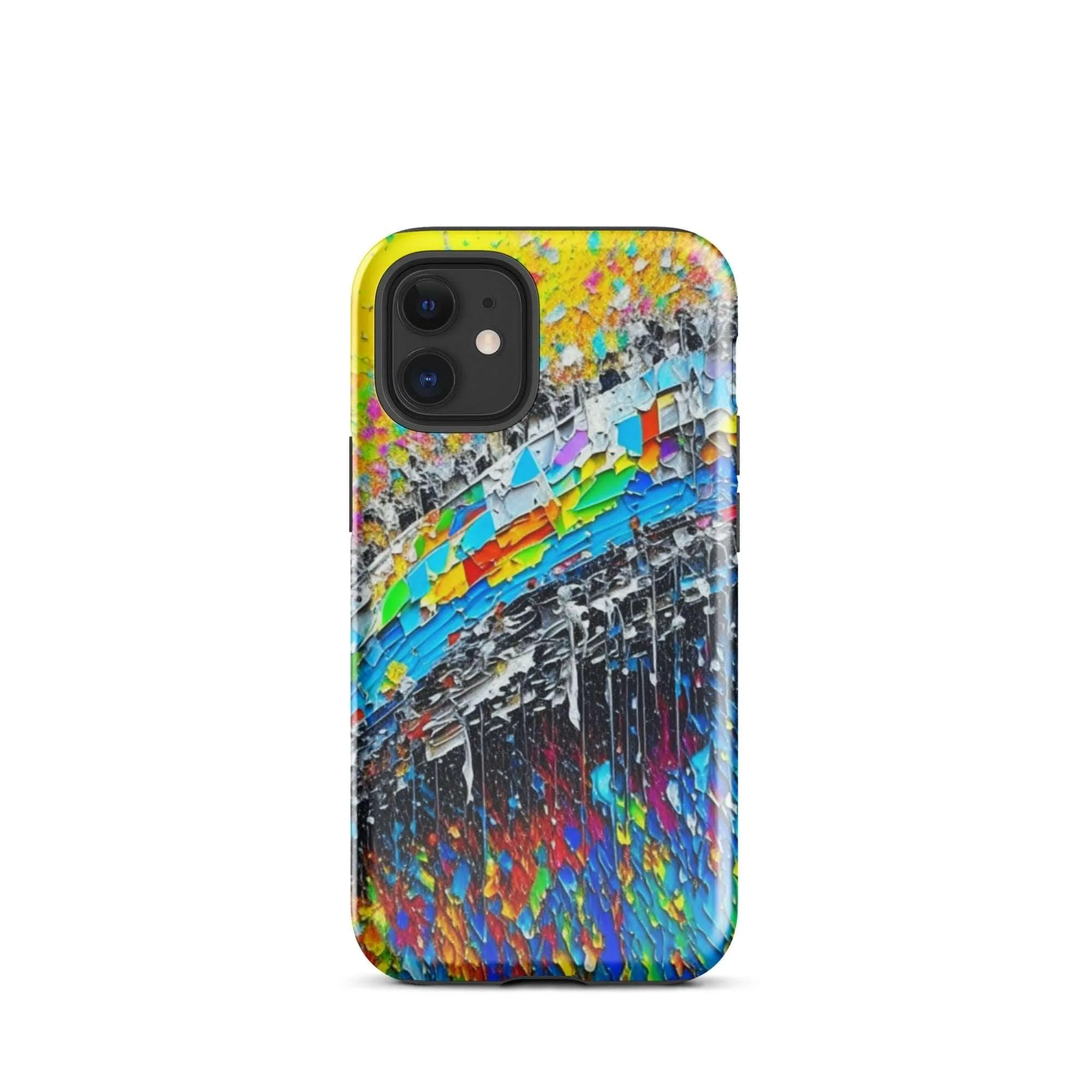 "Color Wave Canvas" Tough Case for iPhone® - Dual Layer Protection