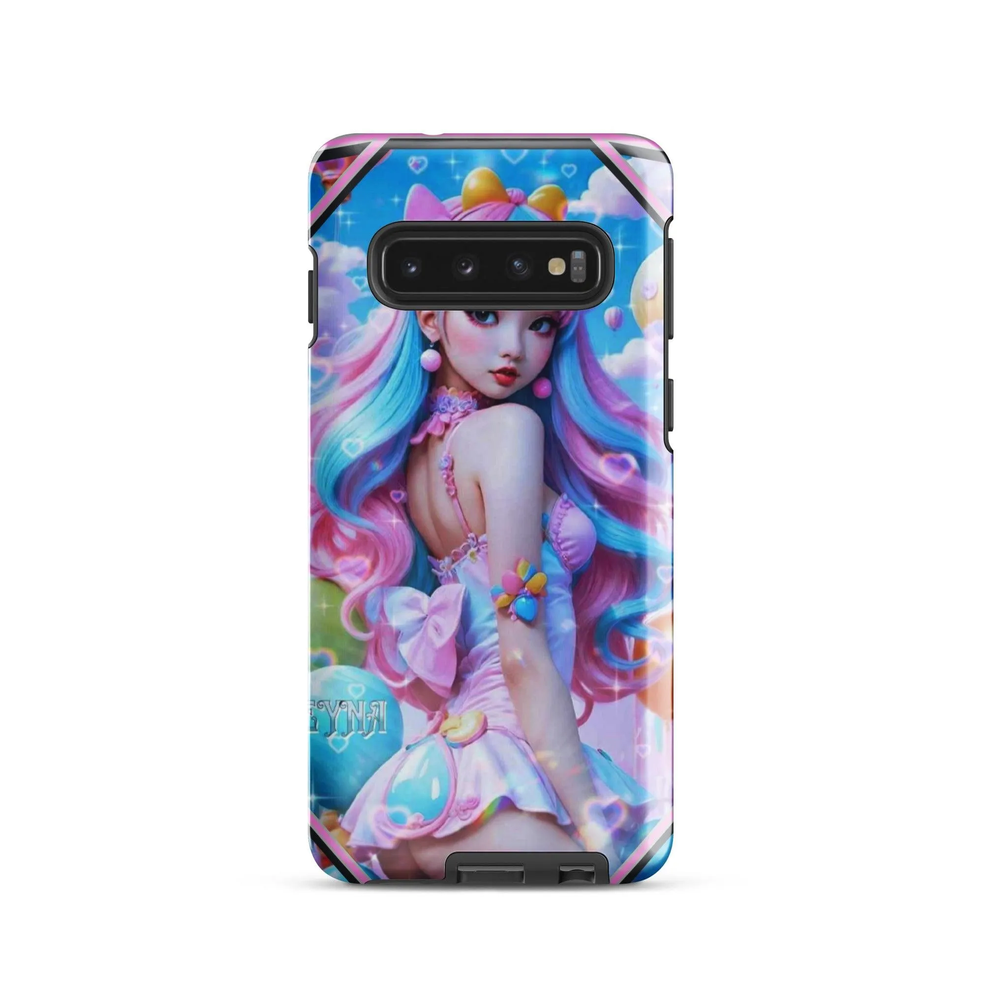 "Kawaii Shimmering Cutie" Tough Case for Samsung® Phones - Dual Layer Protection