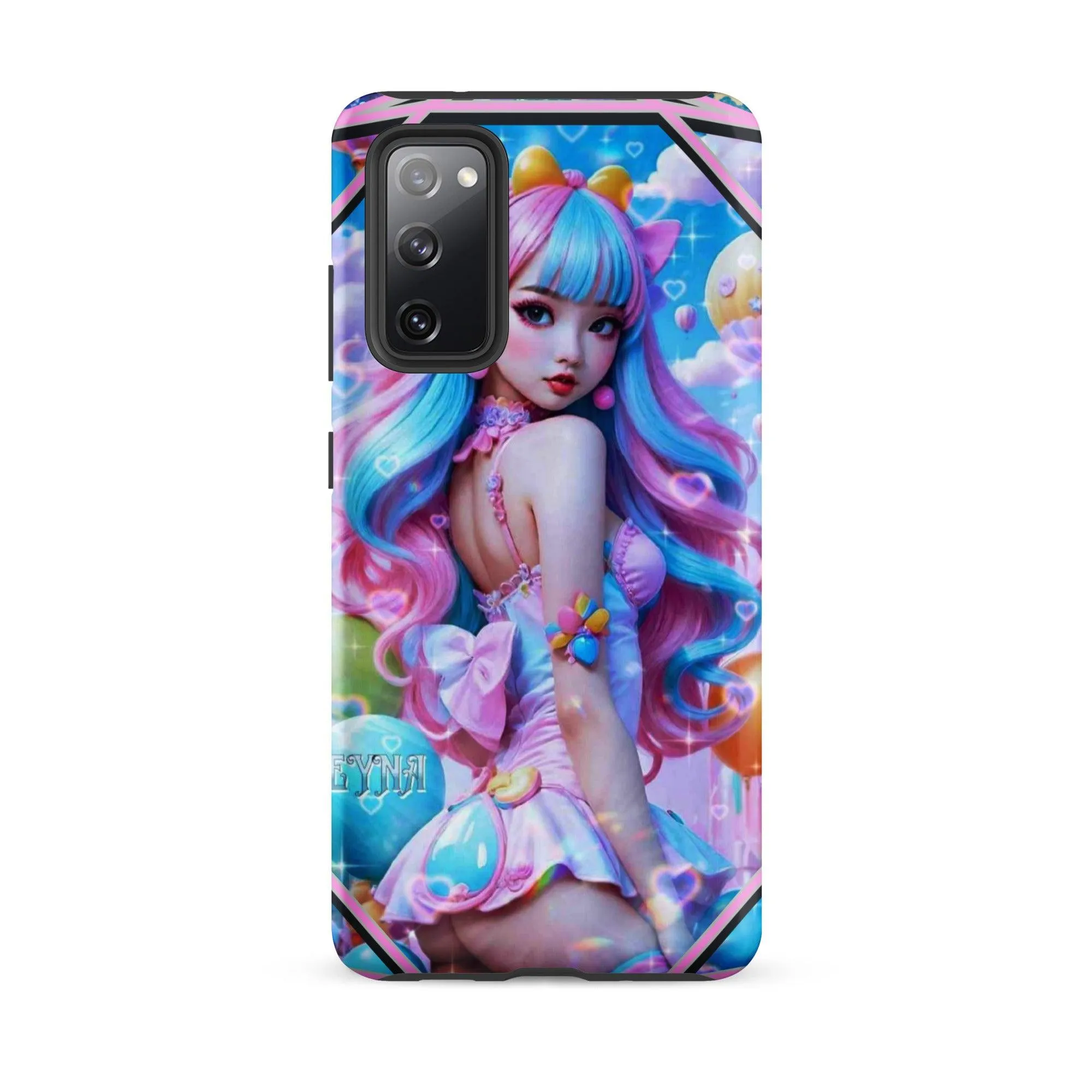 "Kawaii Shimmering Cutie" Tough Case for Samsung® Phones - Dual Layer Protection