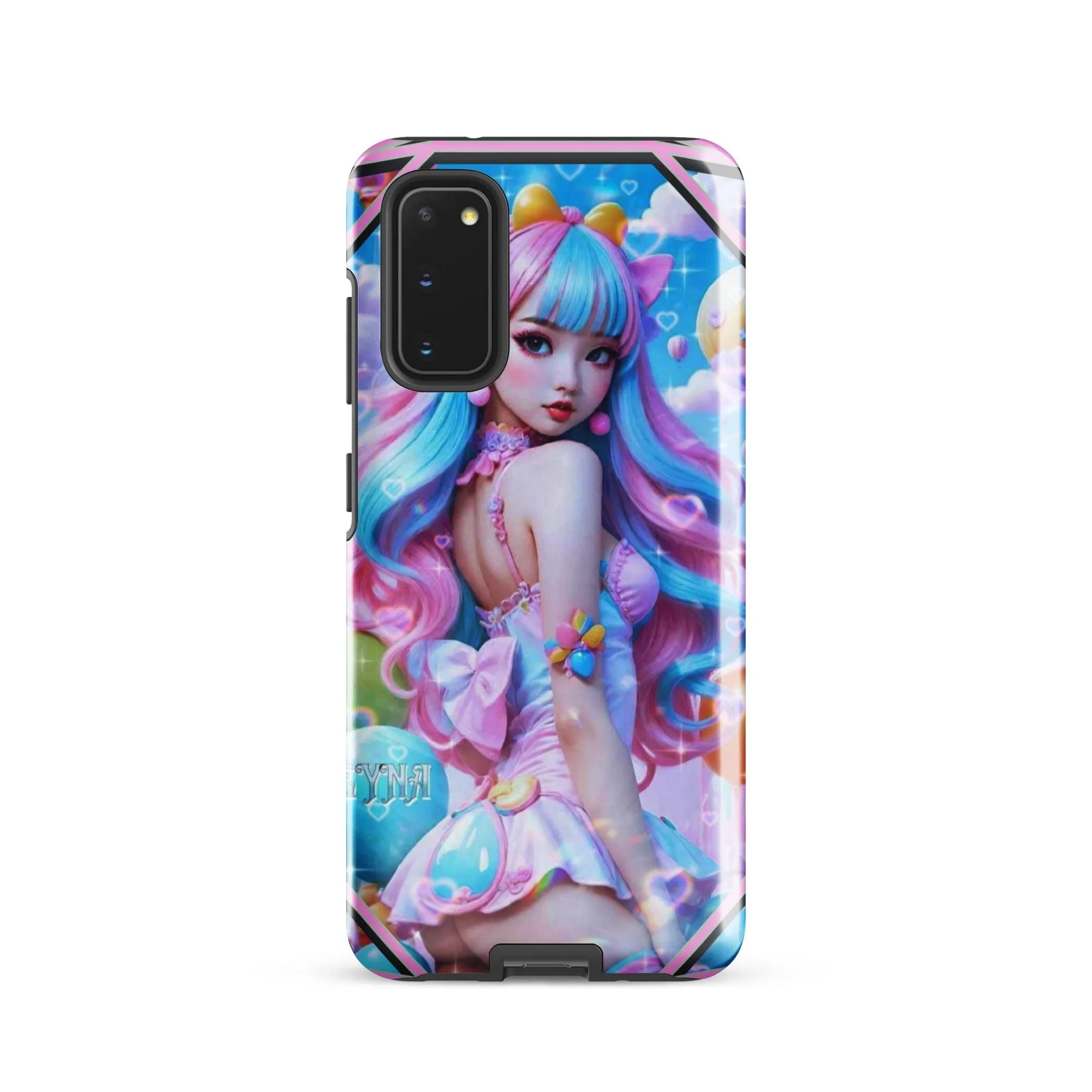 "Kawaii Shimmering Cutie" Tough Case for Samsung® Phones - Dual Layer Protection