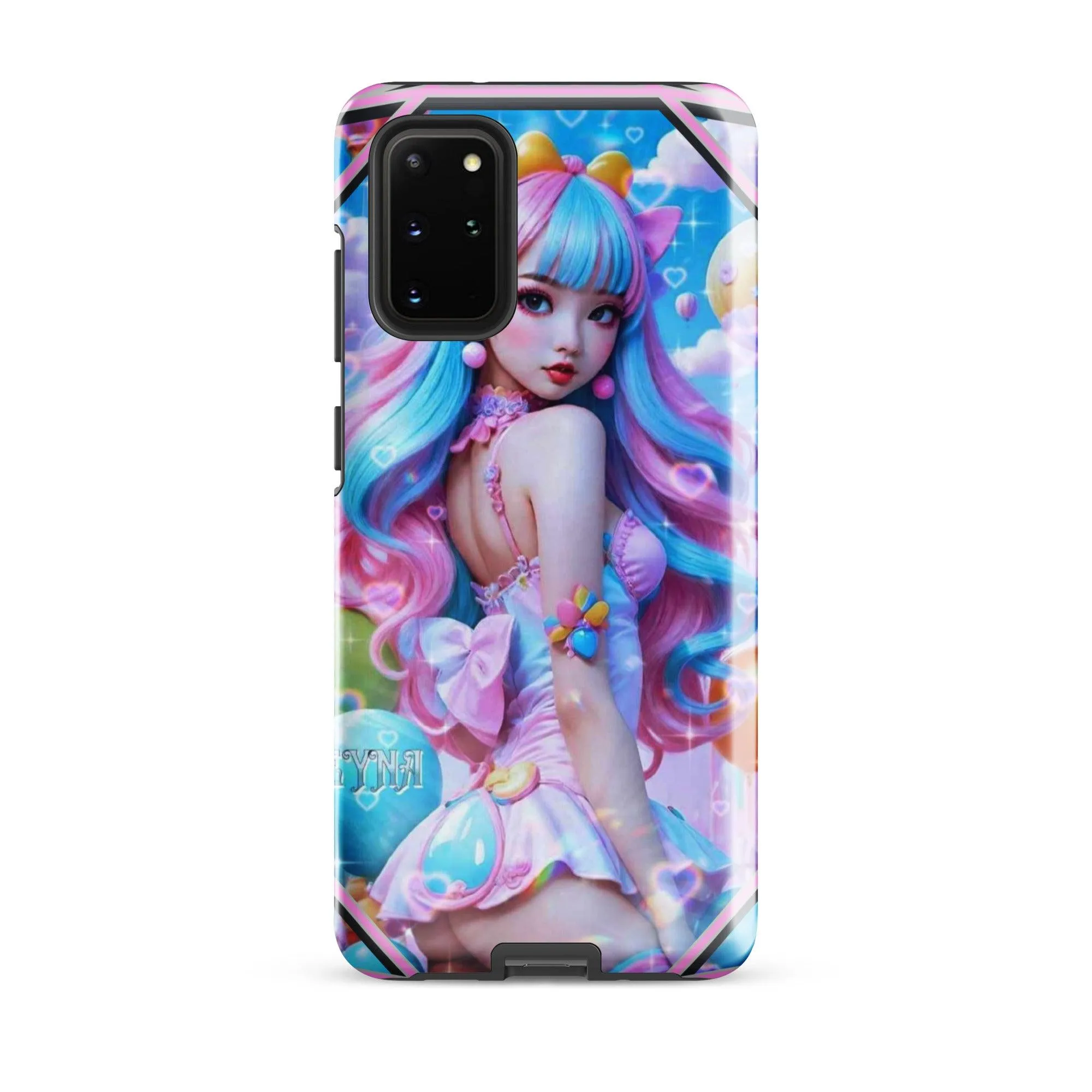 "Kawaii Shimmering Cutie" Tough Case for Samsung® Phones - Dual Layer Protection