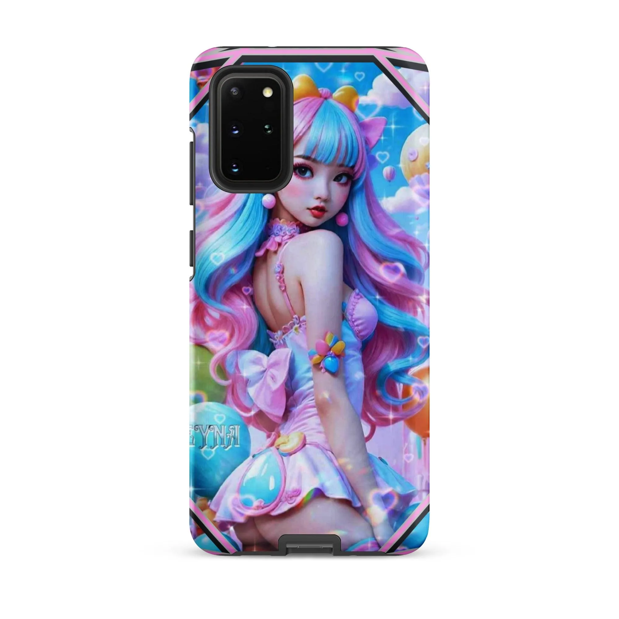 "Kawaii Shimmering Cutie" Tough Case for Samsung® Phones - Dual Layer Protection