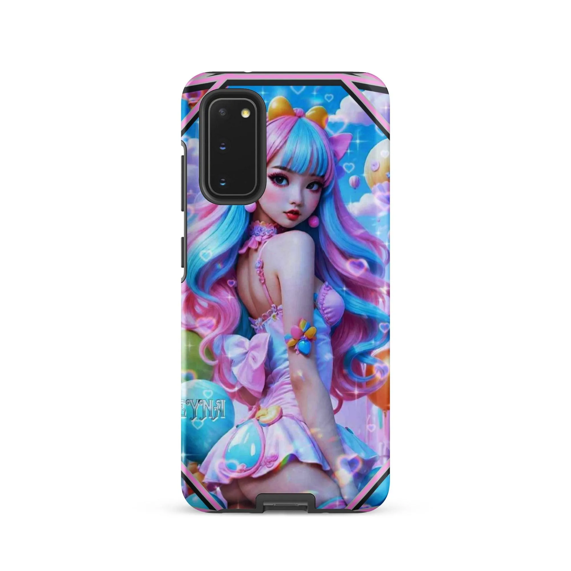 "Kawaii Shimmering Cutie" Tough Case for Samsung® Phones - Dual Layer Protection