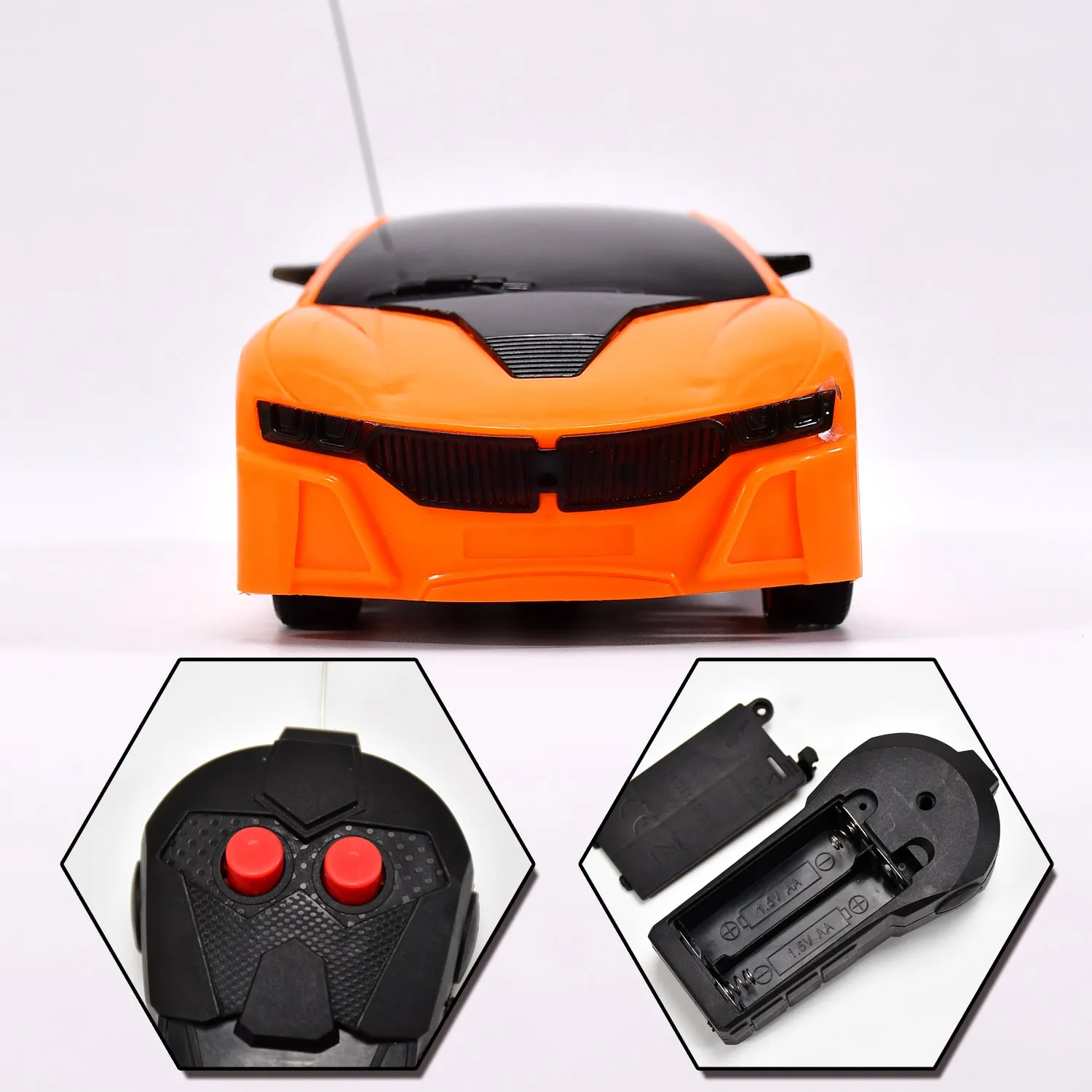 Remote Control Fast Modern Racing Car 3D Light with Go Forward And Backward