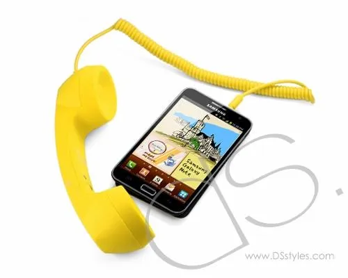 Retro Phone Handset 3.5mm Volume Adjustable For Android/IOS Mobile Phone