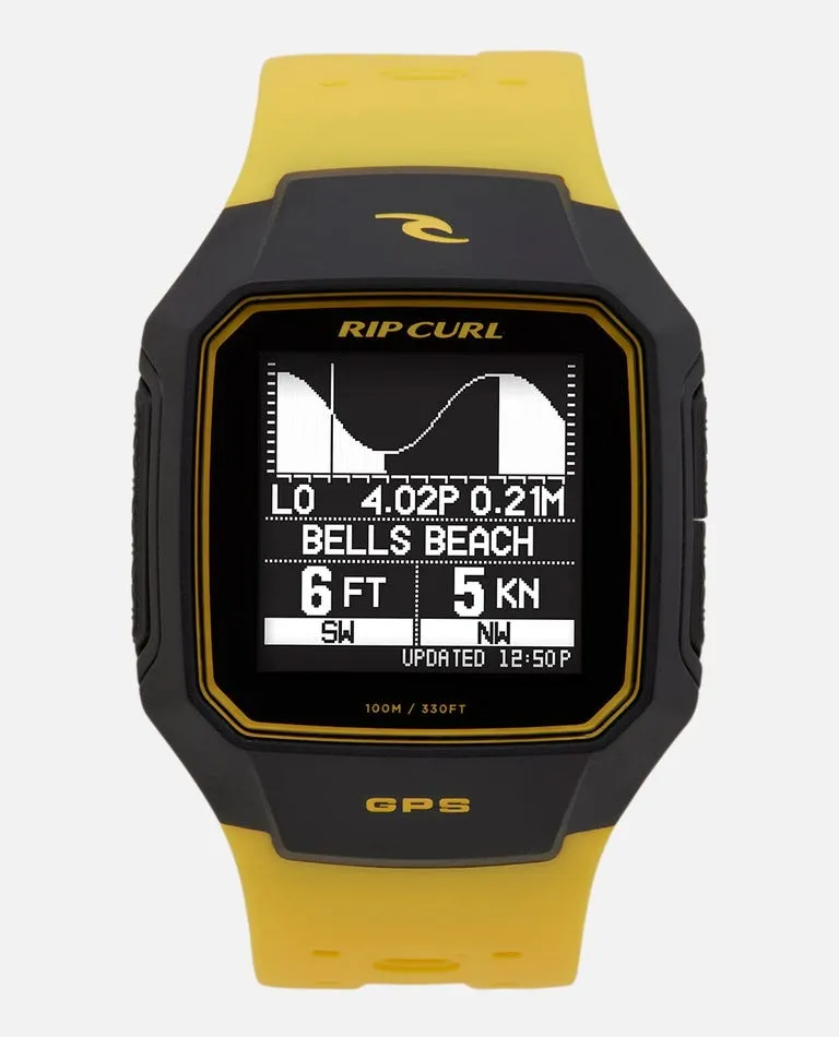 Rip Curl Search GPS Series 2 Watch-Marine Yellow