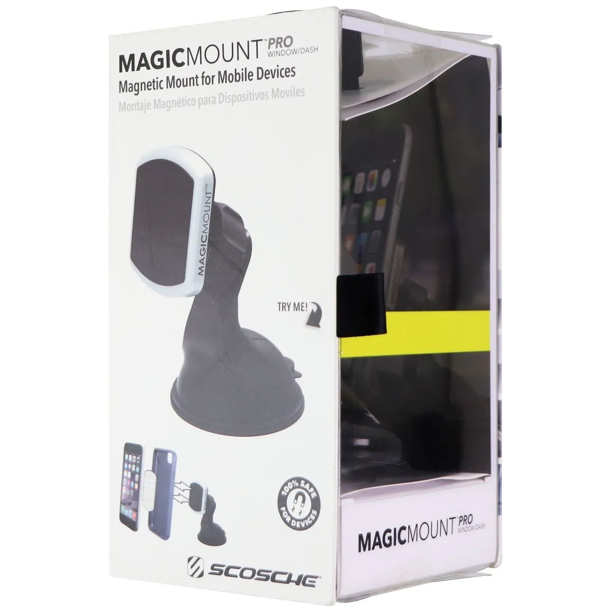 Scosche Magic Mount Pro Magnetic Mount for Mobile Devices - Black