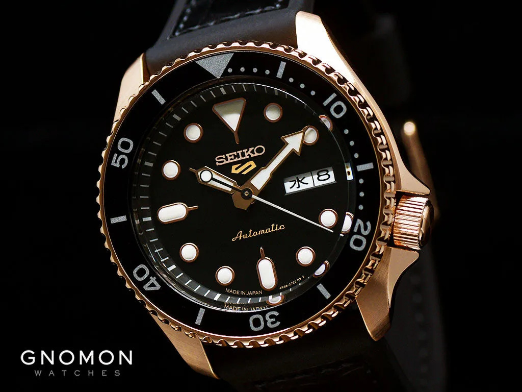 Seiko 5 Sports “Specialist Style” Rose Gold Ref. SBSA028