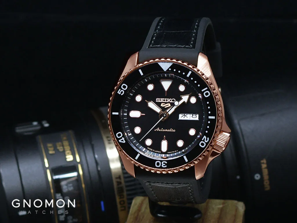 Seiko 5 Sports “Specialist Style” Rose Gold Ref. SBSA028