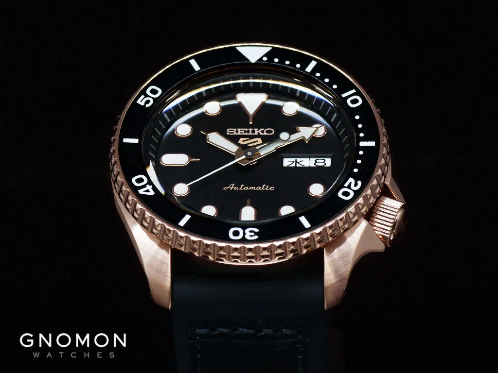 Seiko 5 Sports “Specialist Style” Rose Gold Ref. SBSA028