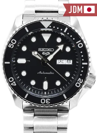 Seiko 5 Sports “Sports Style” Black Ref. SBSA005