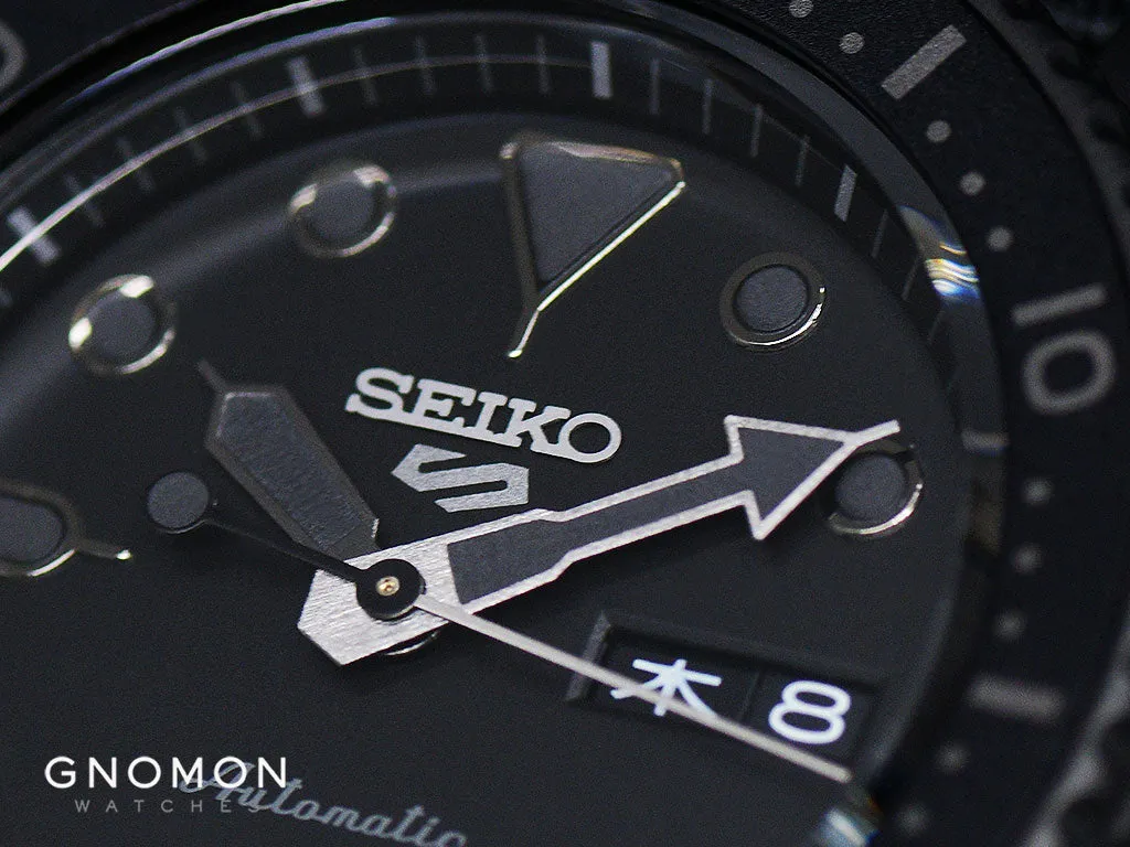 Seiko 5 Sports “Street Style” Blackout Ref. SBSA025