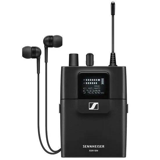 Sennheiser XSW IEM EK, Wireless In-Ear Monitoring Belt Pack Receiver - B Frequency (572 - 596 MHz)