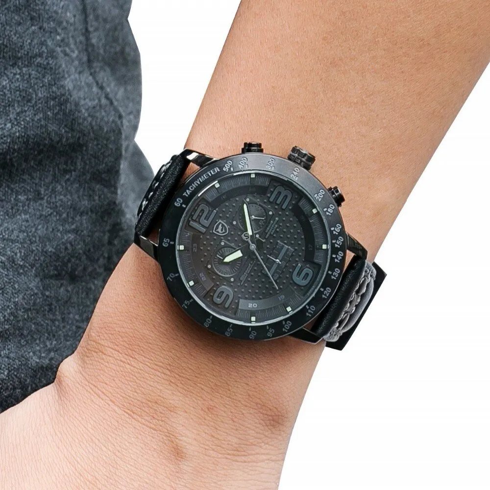 SHARK Longfin Army style Sports Chronograph Watch