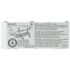 Sharp OEM Rechargeable Battery 3.7V 1500mAh PV-BL11