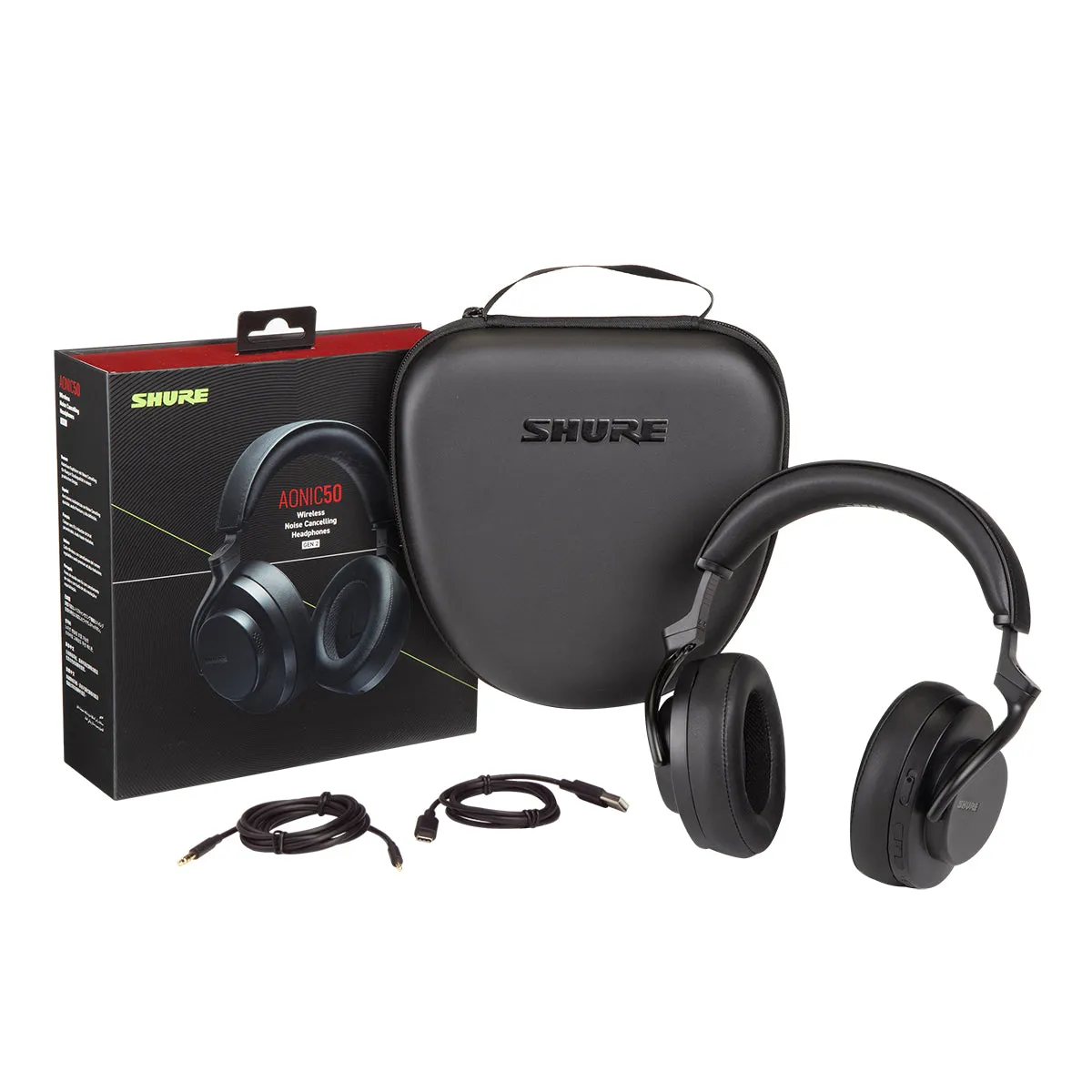 Shure AONIC 50 Gen 2 Wireless Noise Cancelling Headphones (Open Box)