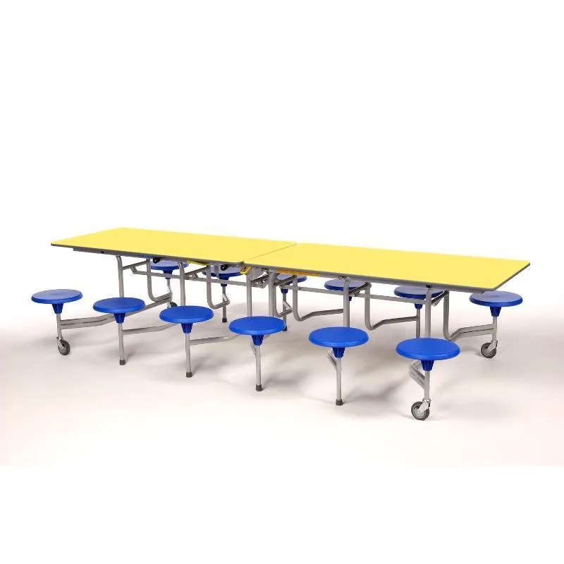 Sico Rectangle Folding Tables With Stools