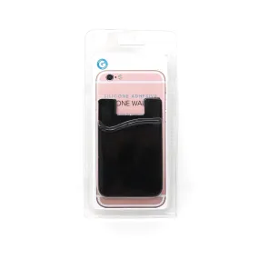 Silicone Adhesive Phone Wallet PDQ