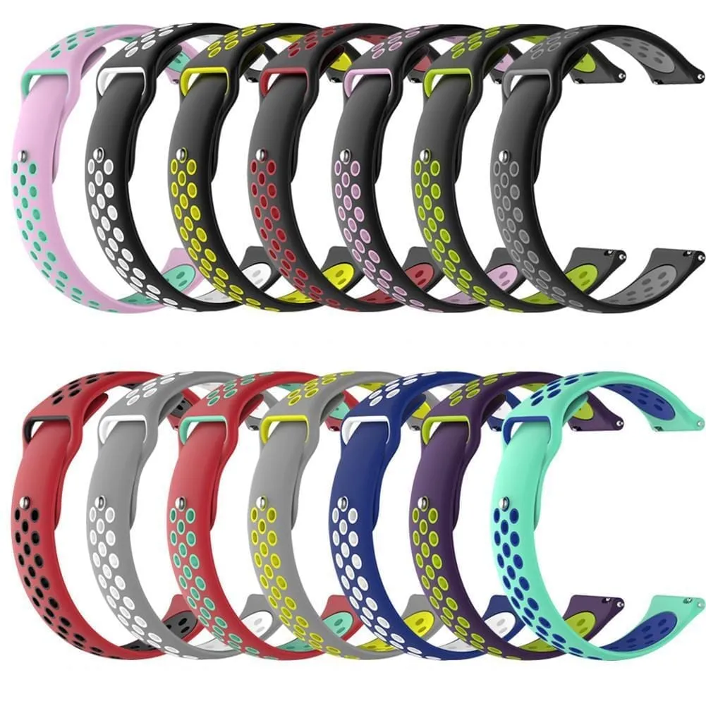 Silicone Sports Straps Compatible with the Samsung Galaxy Watch 5 (40 & 44mm)