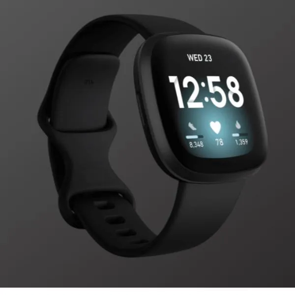 Smartwatch FiBit Versa 3 Orologio Fitness Nero