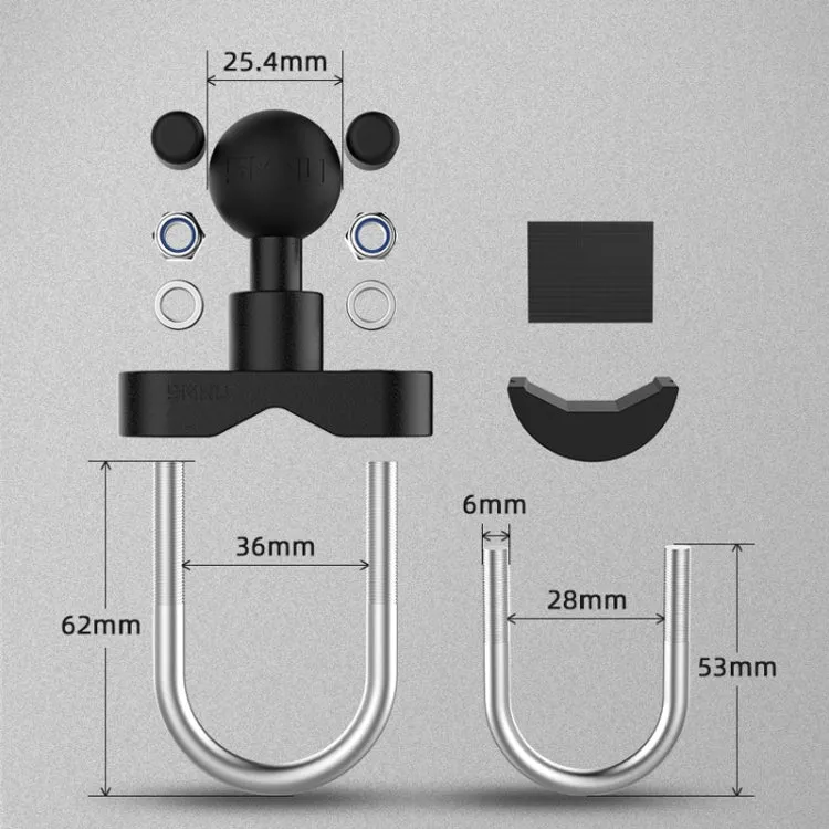 SMNU Bracket Accessories U-Handlebar Mount Multipurpose Ball