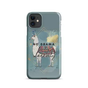 Snap case for iPhone® - No Drama Llama