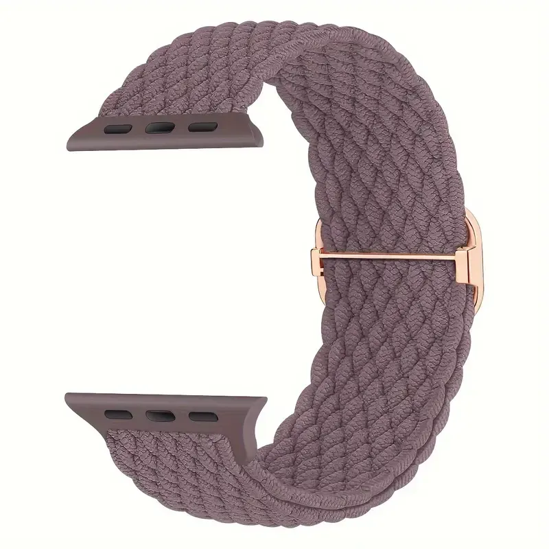 Soft Braided Loop Band For Apple Watch - Purple