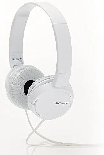 Sony MDR-ZX110A Wired On Ear Headphone without Mic (White)