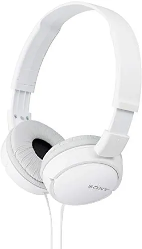 Sony MDR-ZX110A Wired On Ear Headphone without Mic (White)