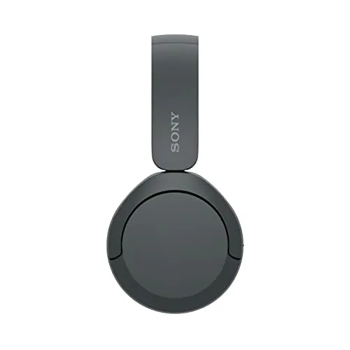 Sony WH-CH520, Wireless On-Ear Bluetooth Headphones with Mic, Upto 50 Hours Playtime, DSEE Upscale, Multipoint Connectivity/Dual Pairing,Voice Assistant App Support for Mobile Phones (Black)