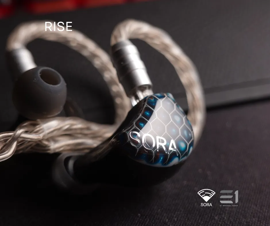 Sora Rise Hybrid (1DD 1BA) Universal-fit In-ear Monitors