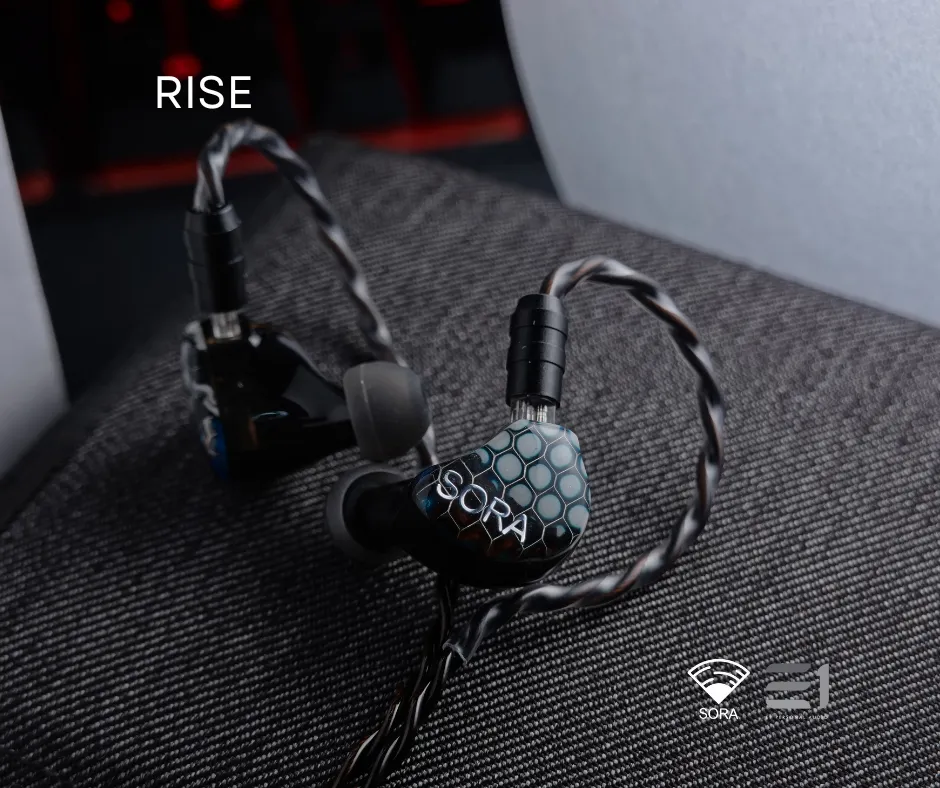 Sora Rise Hybrid (1DD 1BA) Universal-fit In-ear Monitors