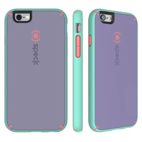 Speck MightyShell iPhone 6-6s Plus Case, Heather Purple-Orange-Aloe Green