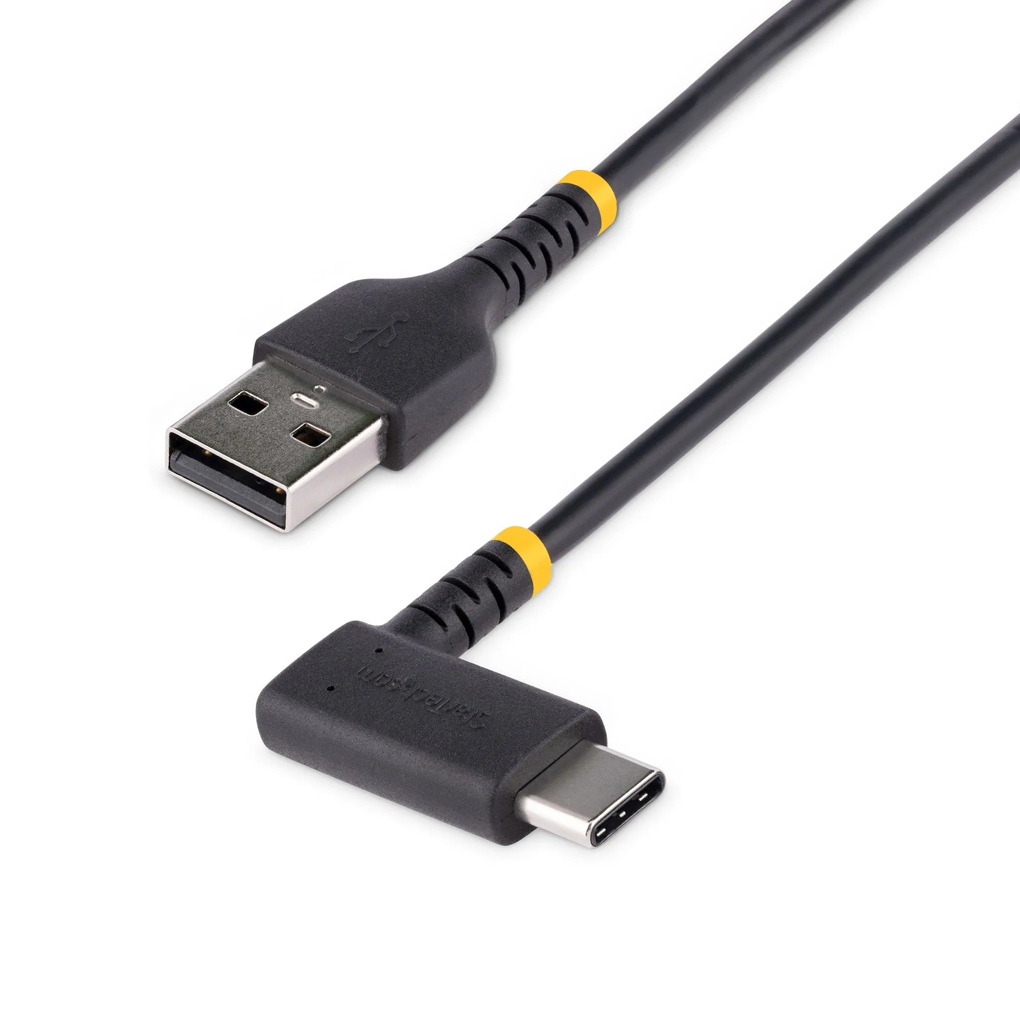 Startech Usb A To C Fast Charging Cable - Angle Design - 2M