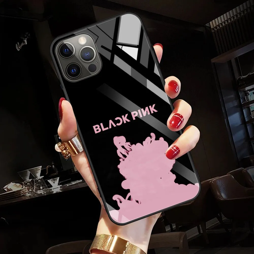 Tempered Glass Case BlackPink Collection- 3 (Variants Available)