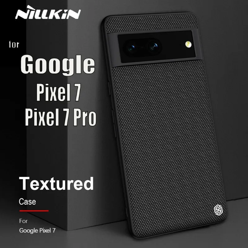 Textured Nylon Fiber Soft TPU Phone Case For Google Pixle 6A