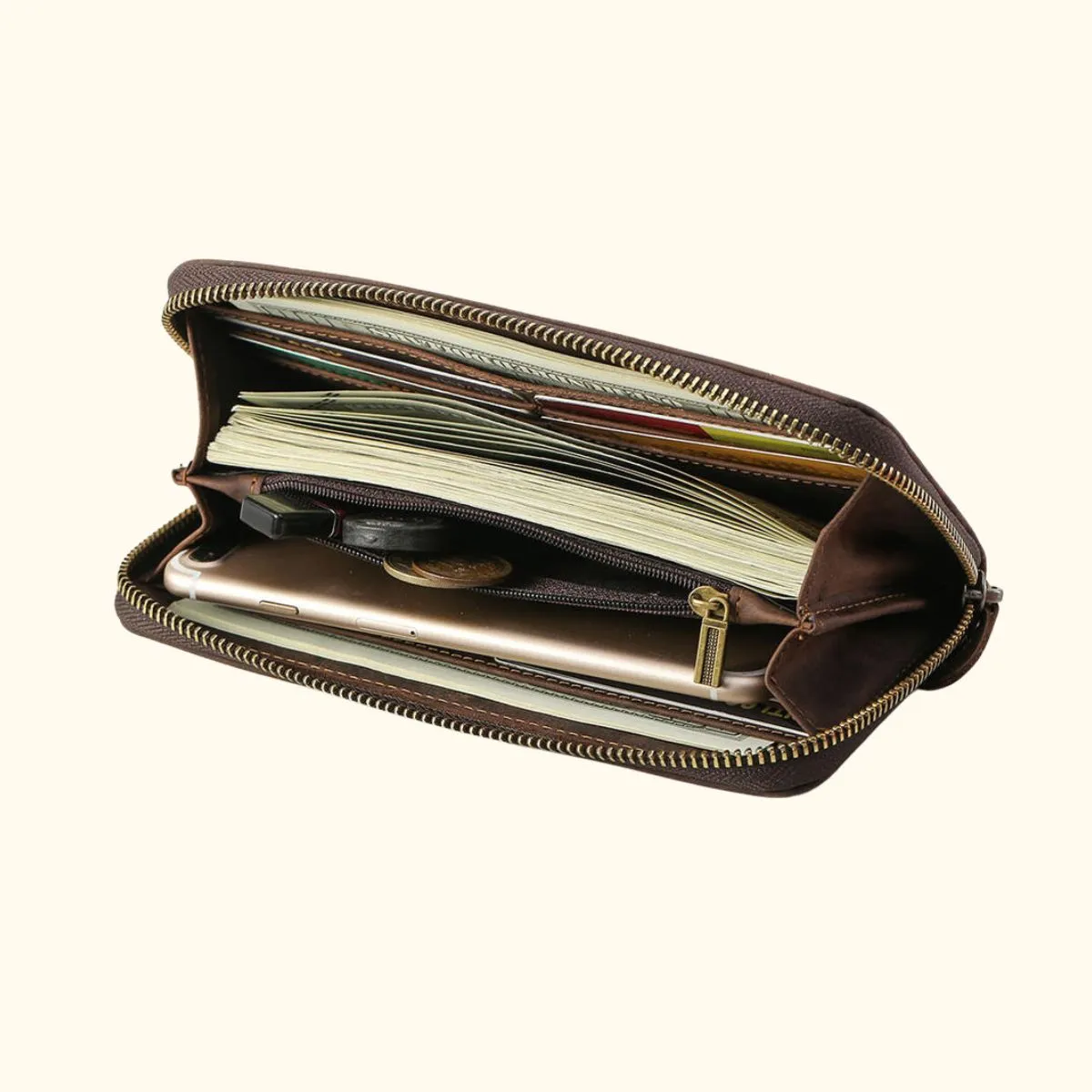 The Maverick - Men's Long Leather Wallet