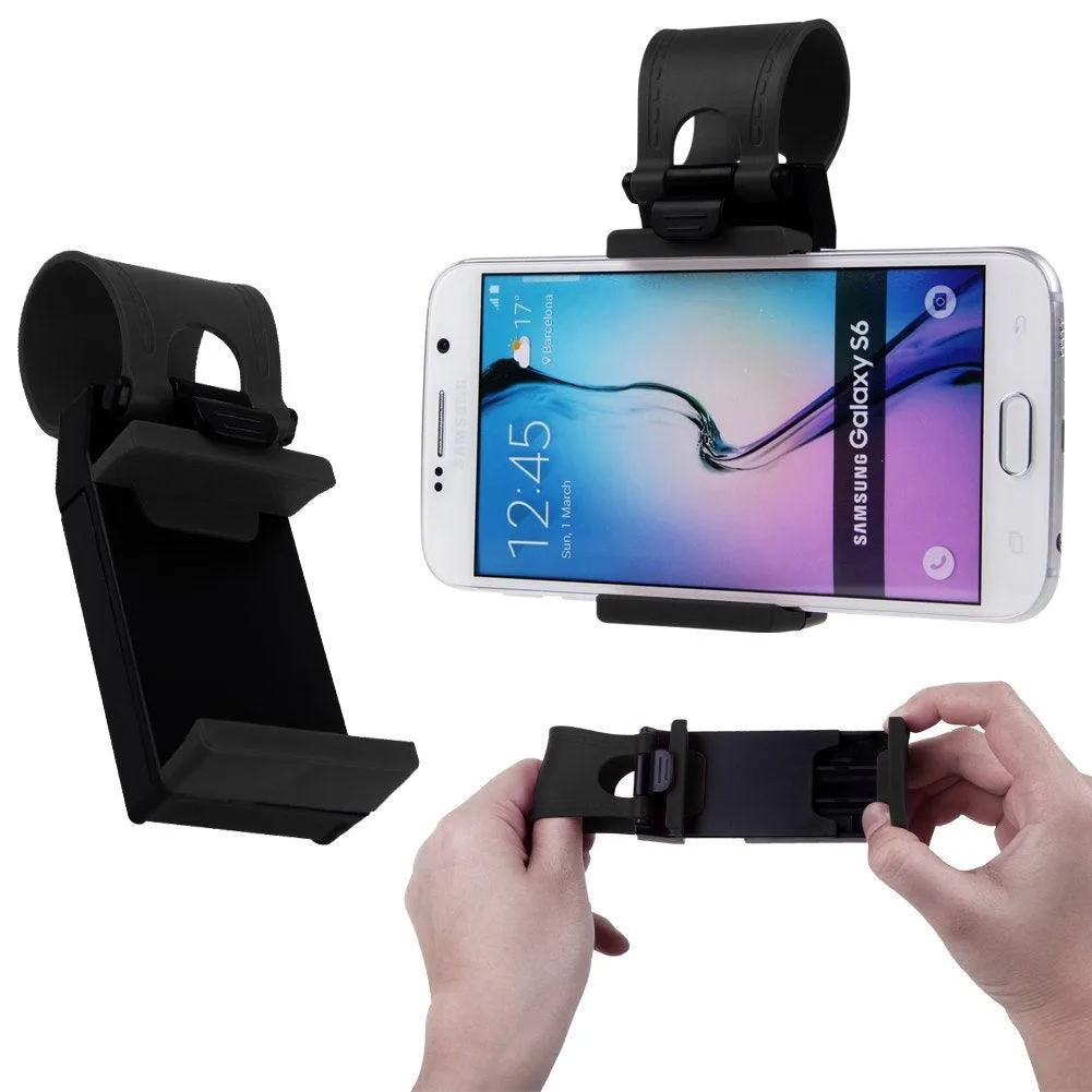 Universal Car Steering Wheel Phone Holder