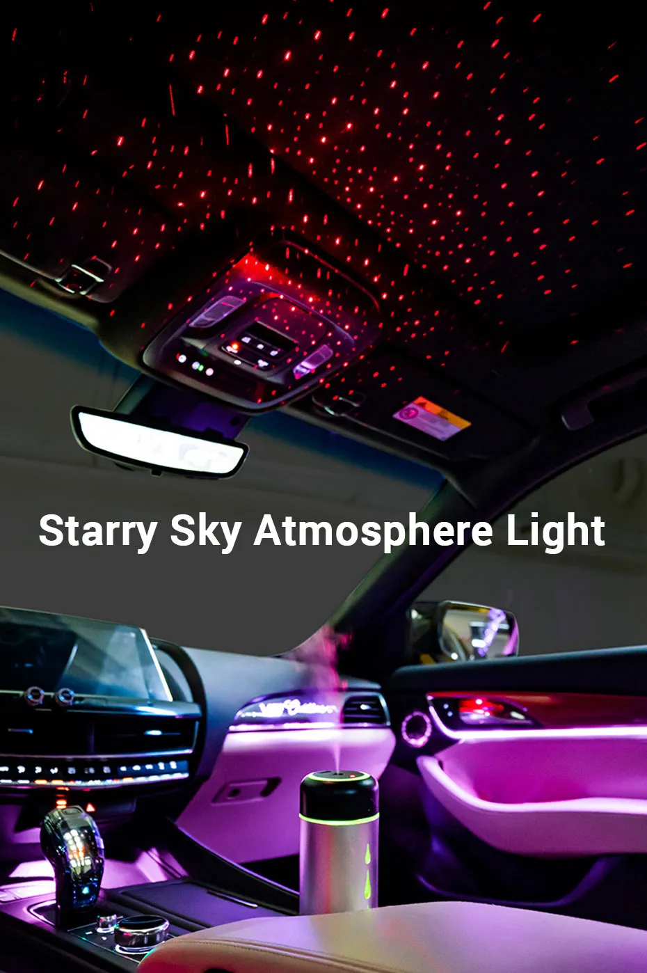 Universe Atmosphere Light Car Air Humidifier