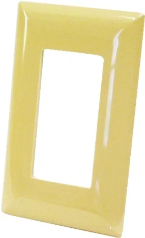 US Hardware E-104C Wallplate, Plastic, Ivory :CD: QUANTITY: 1