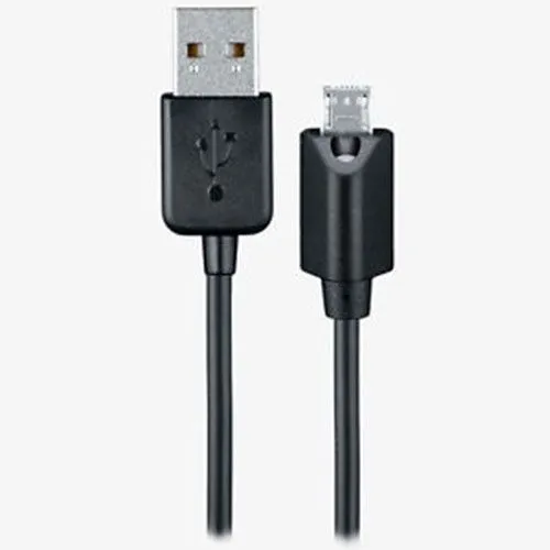 Verizon (3-Ft) Micro-USB to USB Charge/Sync Cable with Built-in LED - Black