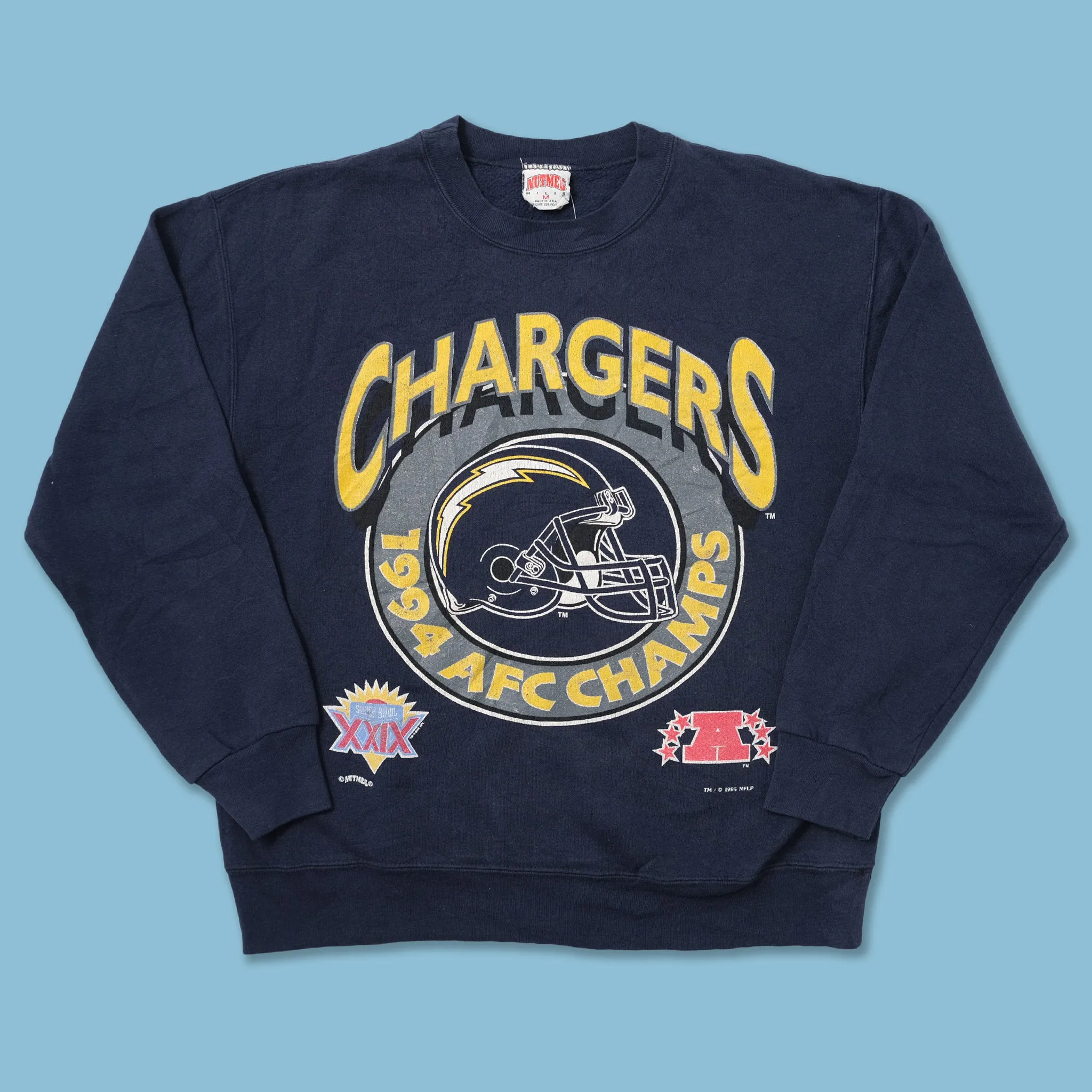 Vintage 1995 Chargers Sweater Medium