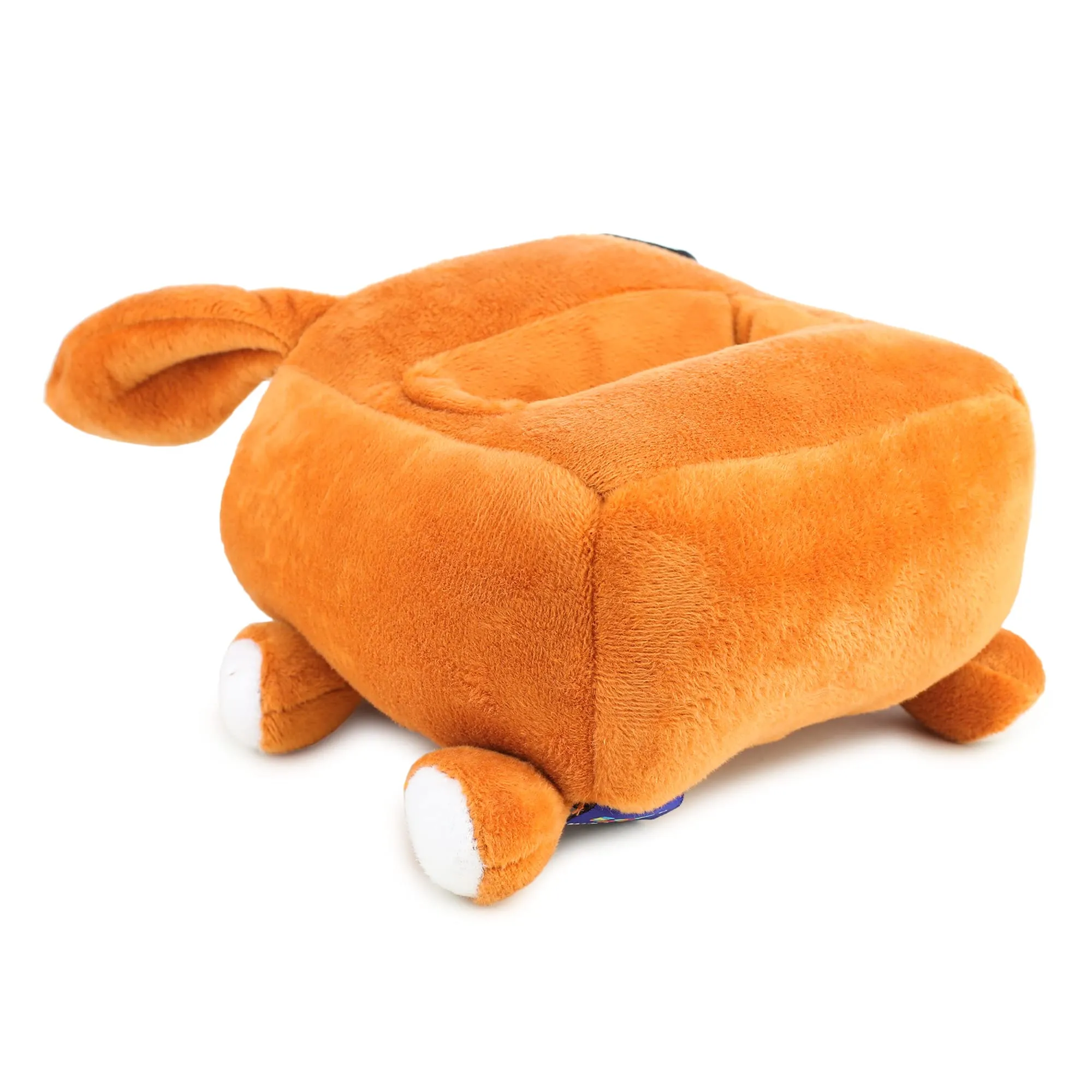 Webby Plush Cute Dog Teddy Multi Purpose Holder Soft Toys, Brown