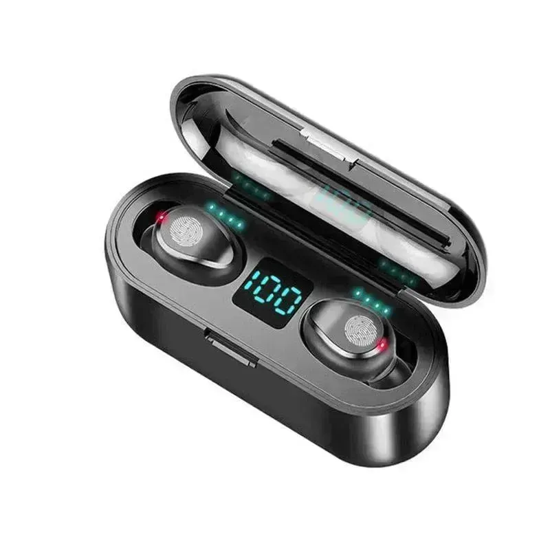 Wireless Fingerprint Bluetooth Earpod  Headphone.