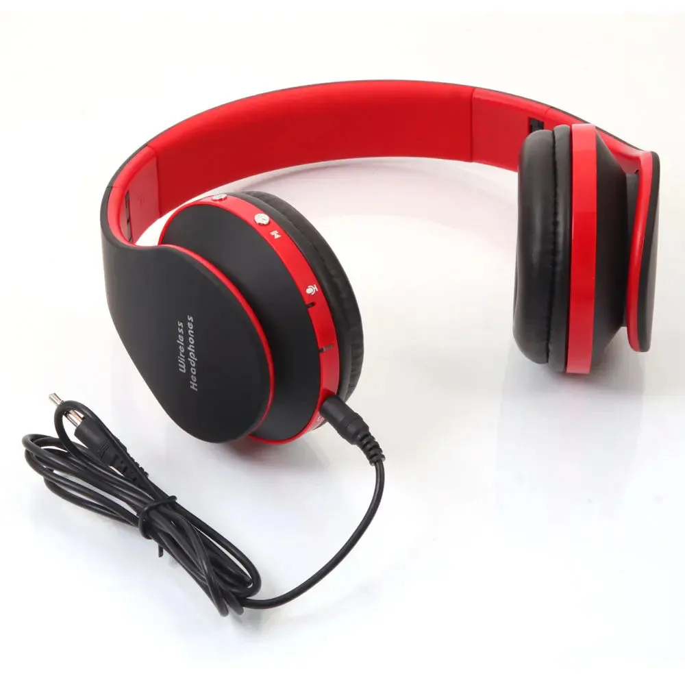 Wireless Stereo Sports Bluetooth Headphone with Mic -Bluetooth Headphones