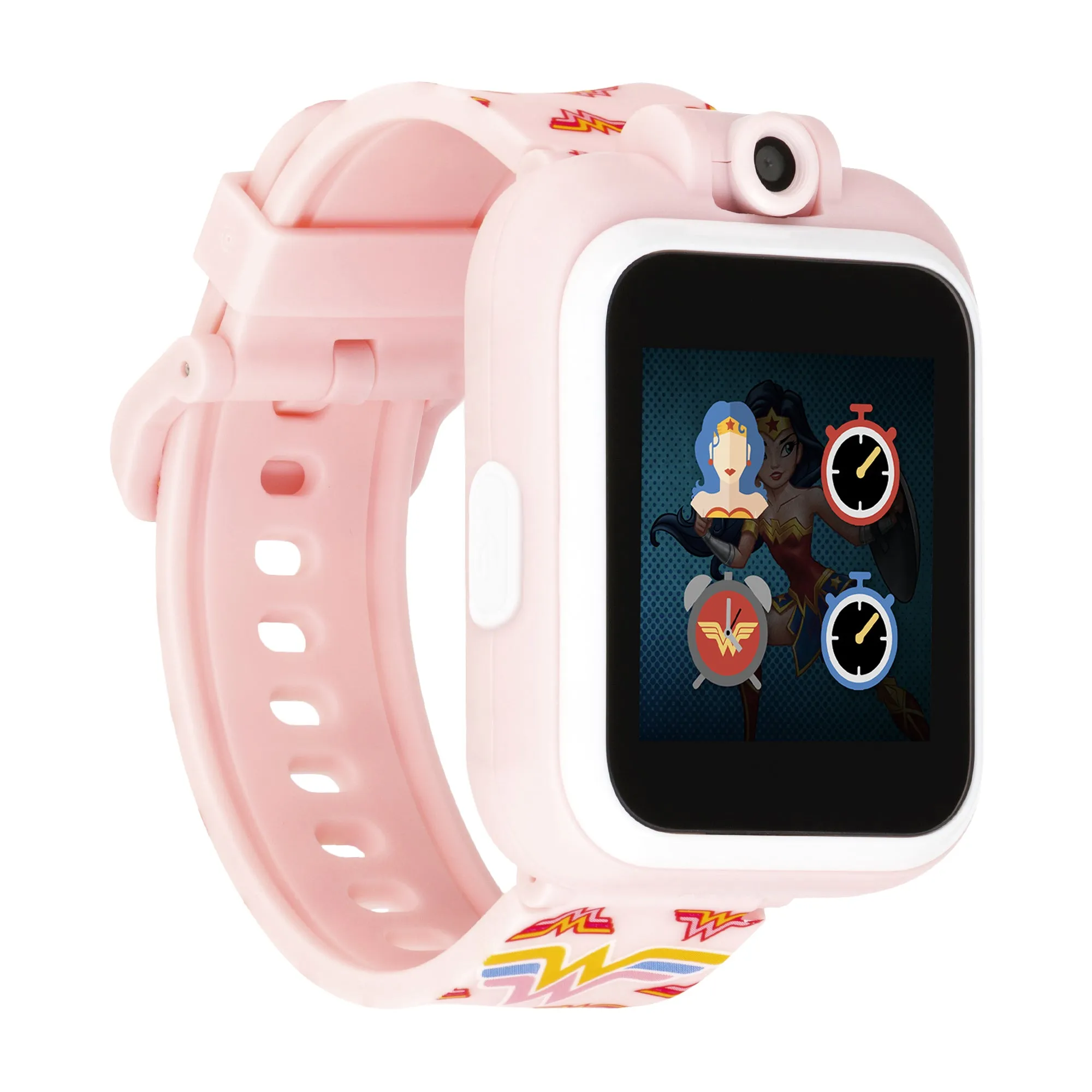 Wonder Woman Smartwatch for Kids by PlayZoom: Blush Symbol