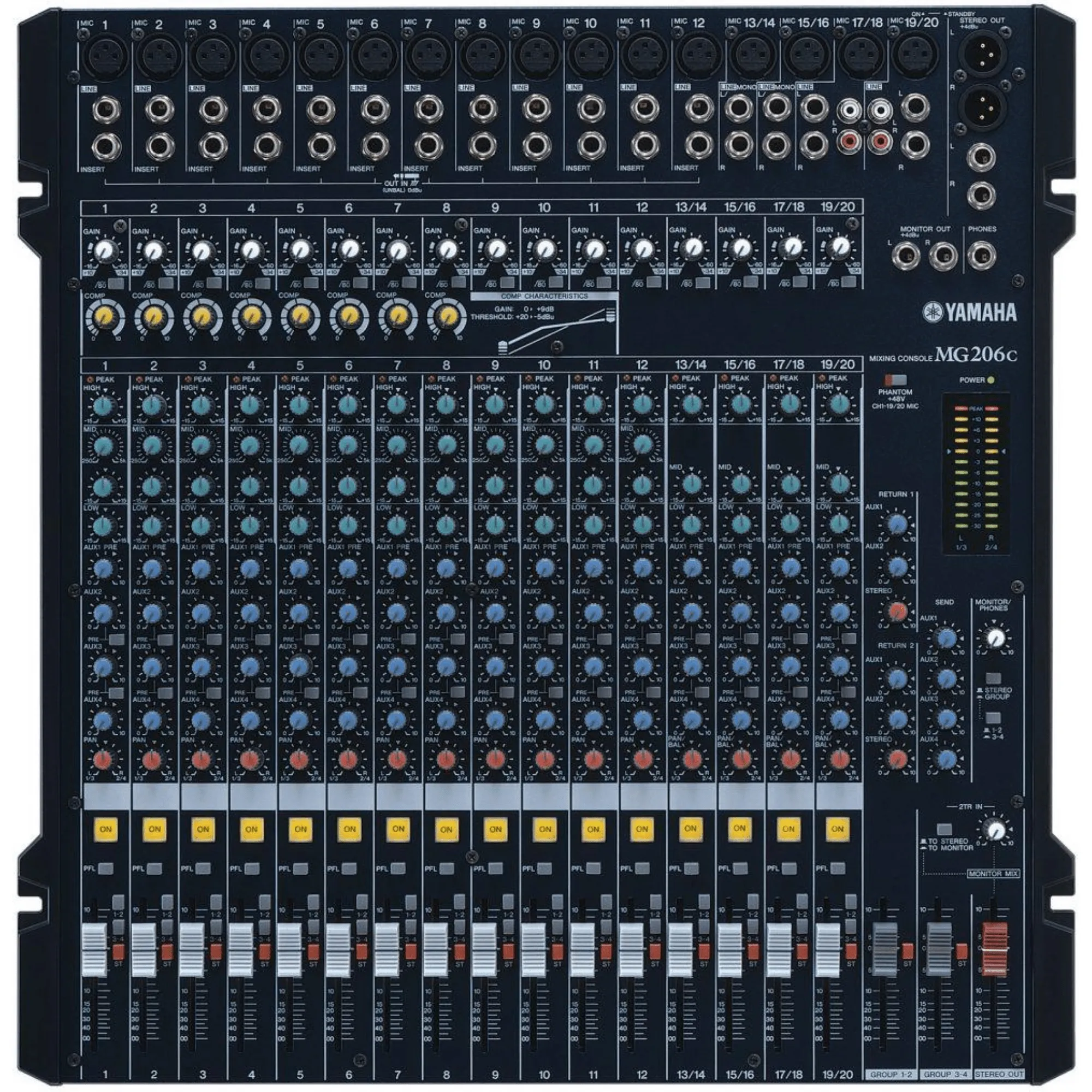 Yamaha 20ch Mixer w/Compression